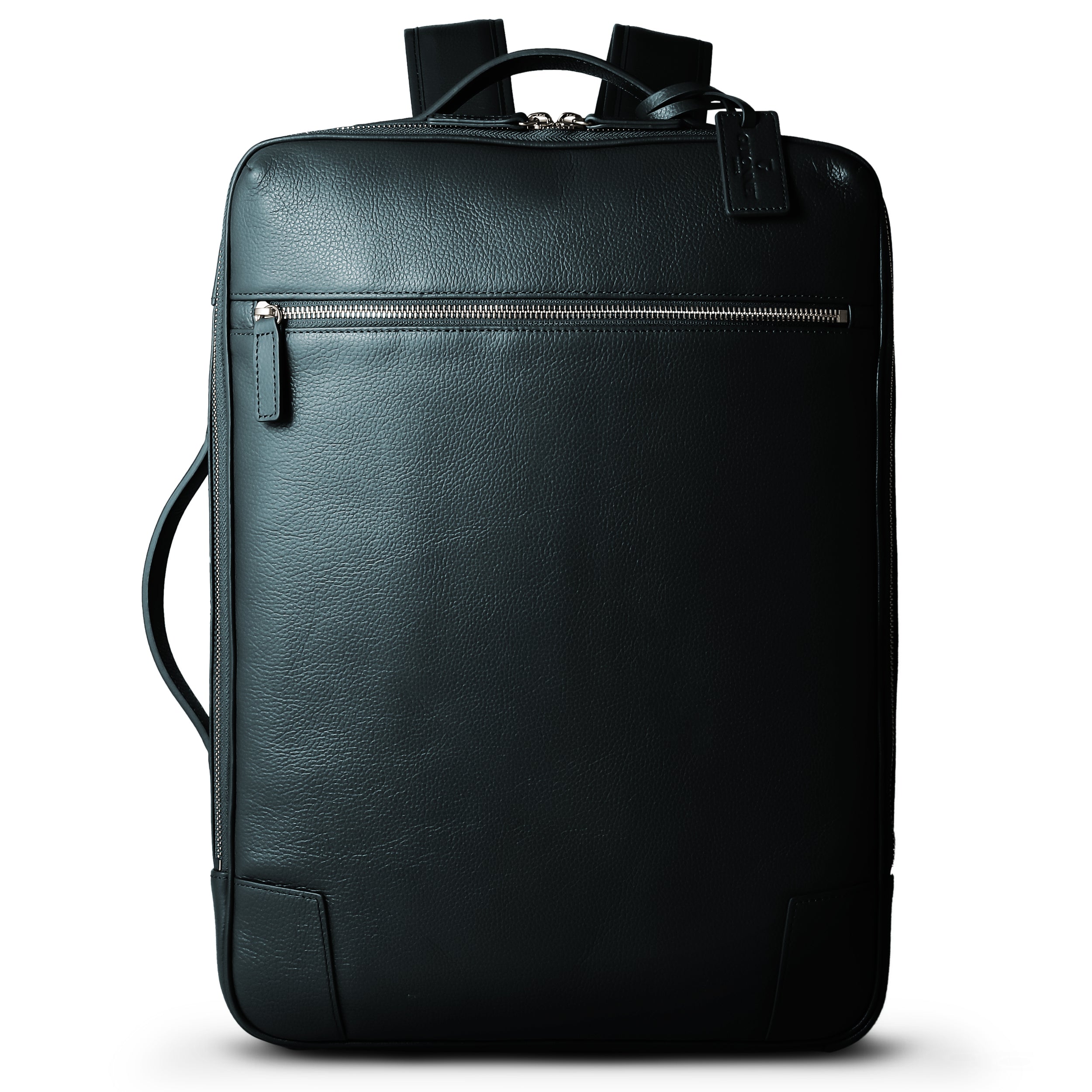 ギオネ GUIONNET バックパック ビジネスリュック PG008 2WAY SHRINK LEATHER BACKPACK ギオネ 3way シュリンクレザー メンズ レディース （ブラック） ブラック