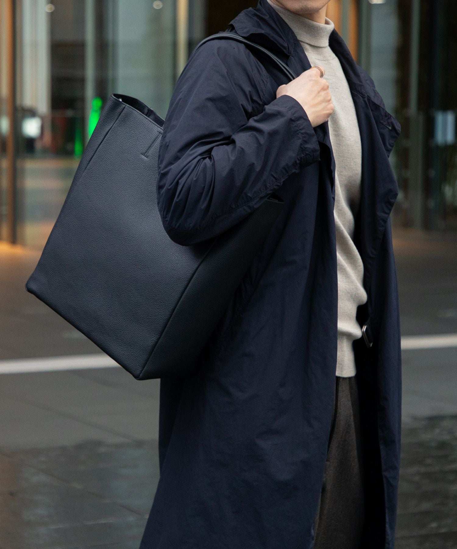 ギオネ GUIONNET ギオネ GUIONNET DRYGRAIN TOTE ドライグレイントート PG-015 トートバッグ ビジネス （BLACK/ブラック） BLACK/ブラック