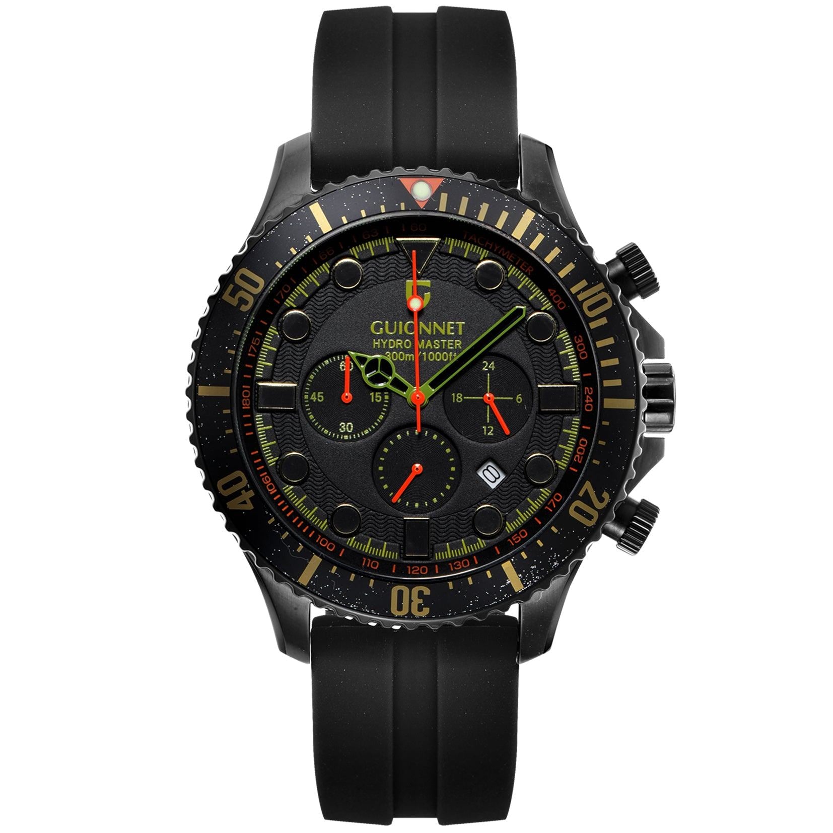 GUIONNET HYDRO MASTER クロノグラフ Guionnet HYDROMASTER Chronograph Watch, Water Resistant to