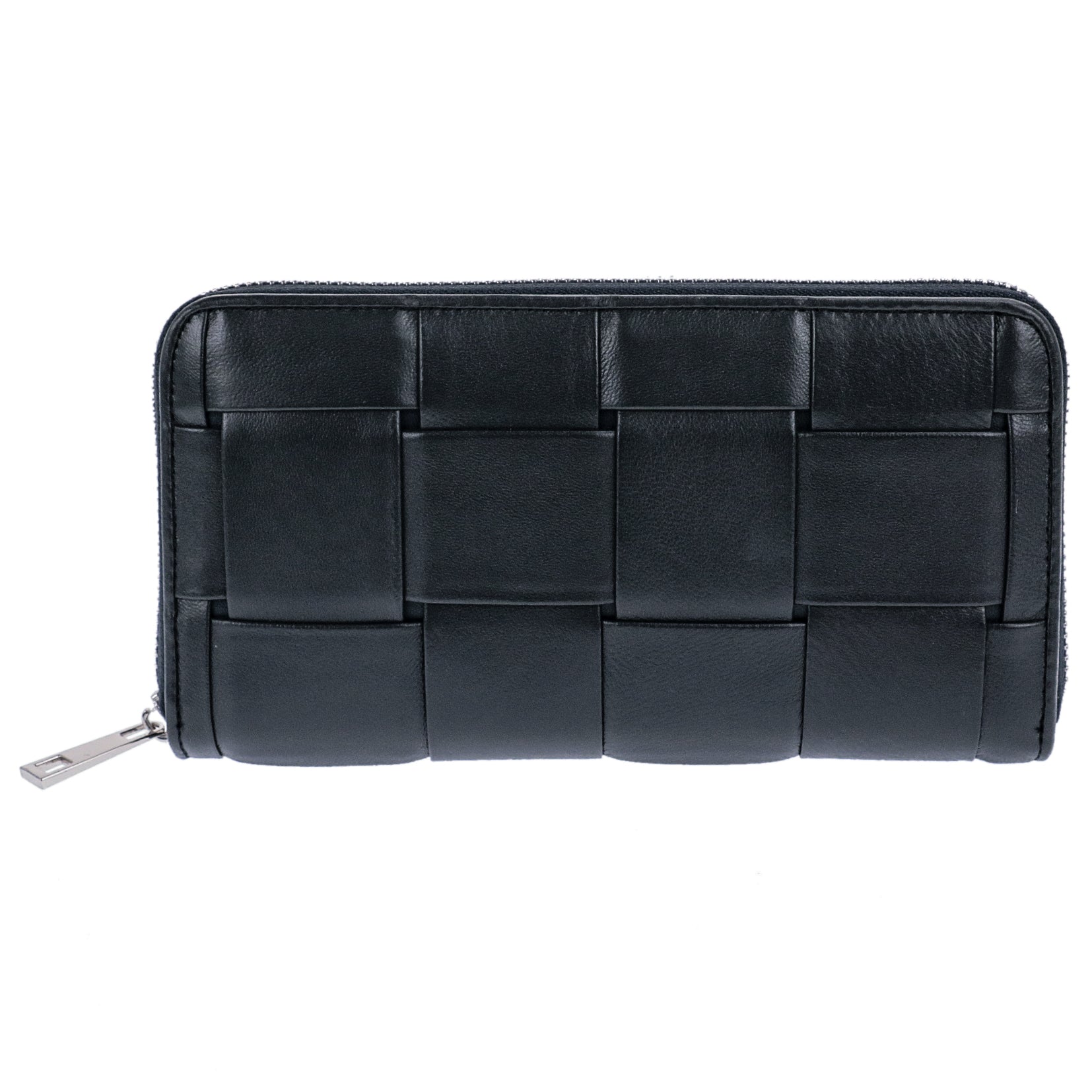 ギオネ GUIONNET 長財布 イントレチャート PG101B BOLD INTRECCIATO ROUND FASTNER LONG WALLET ギオネ ボールド イントレチャート ラウンドファスナー pg-101b （ネイビー） ネイビー