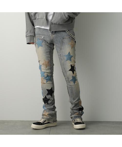 グアピ GUAPI GUAPI ジーンズ Powder Blue Vintage Stars Denim スター 星 （ライトブルー） ライトブルー