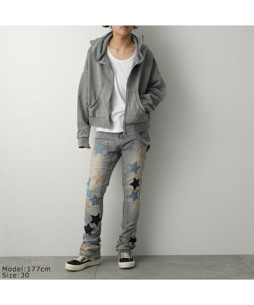 グアピ GUAPI GUAPI ジーンズ Powder Blue Vintage Stars Denim スター 星 （ライトブルー） ライトブルー