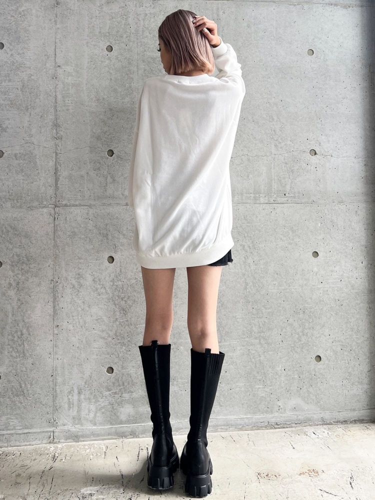 ジェイダ GYDA Symmetry GYDA スウェットTOPS （ブラック） ブラック