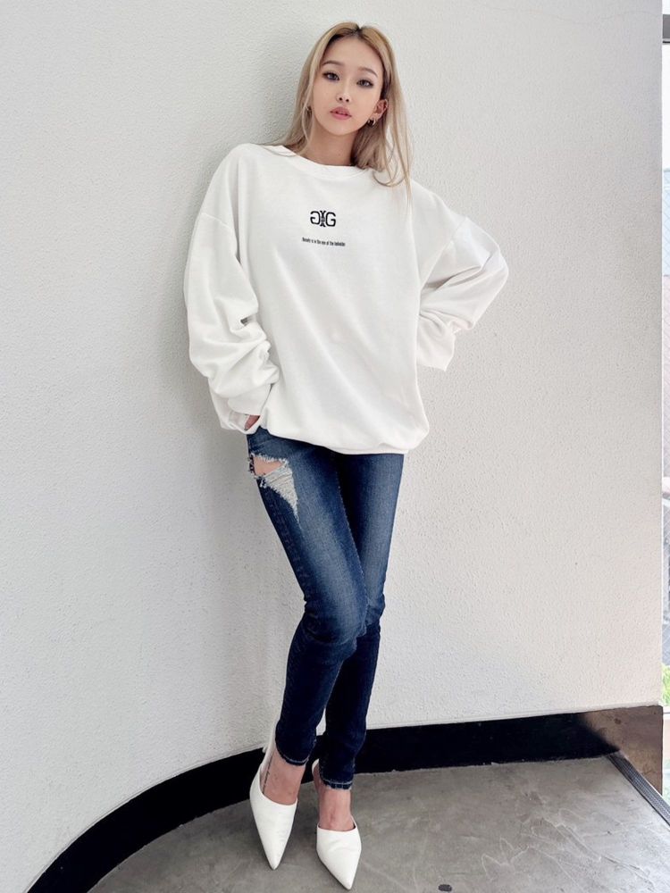 ジェイダ GYDA Symmetry GYDA スウェットTOPS （ブラック） ブラック