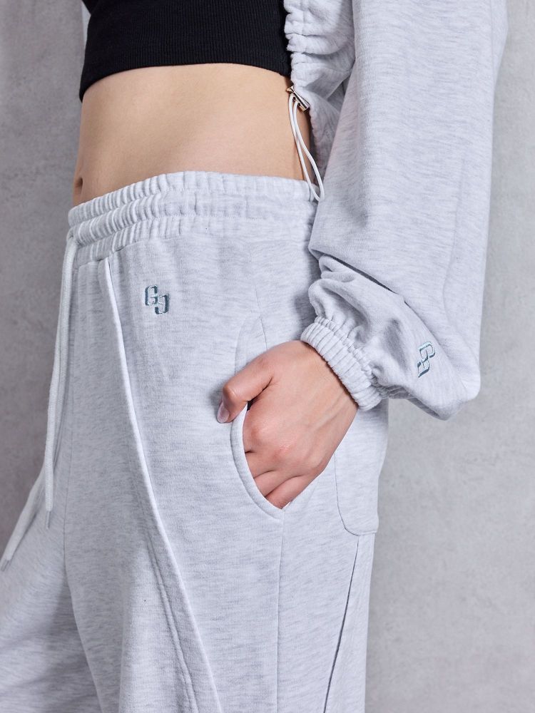 ジェイダ GYDA GG switch sideスウェットワイドパンツ （ブラック） ブラック