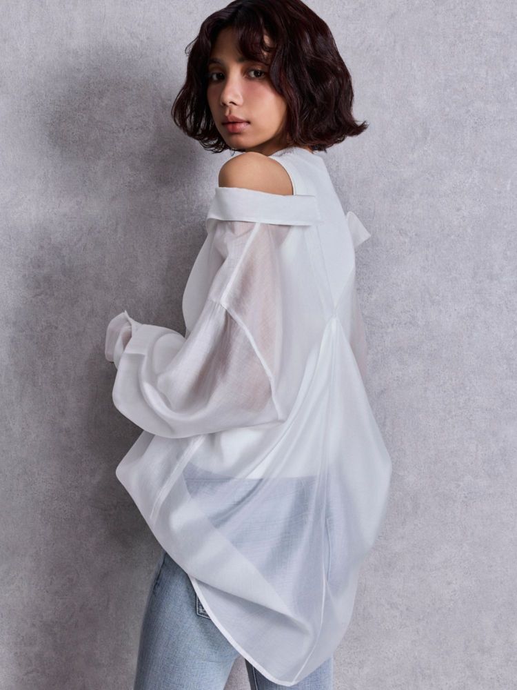 ジェイダ GYDA 3WAYショルダーOPENシアードッキングシャツ （ミックス） ミックス