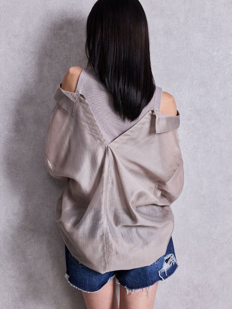 ジェイダ GYDA 3WAYショルダーOPENシアードッキングシャツ （ミックス） ミックス