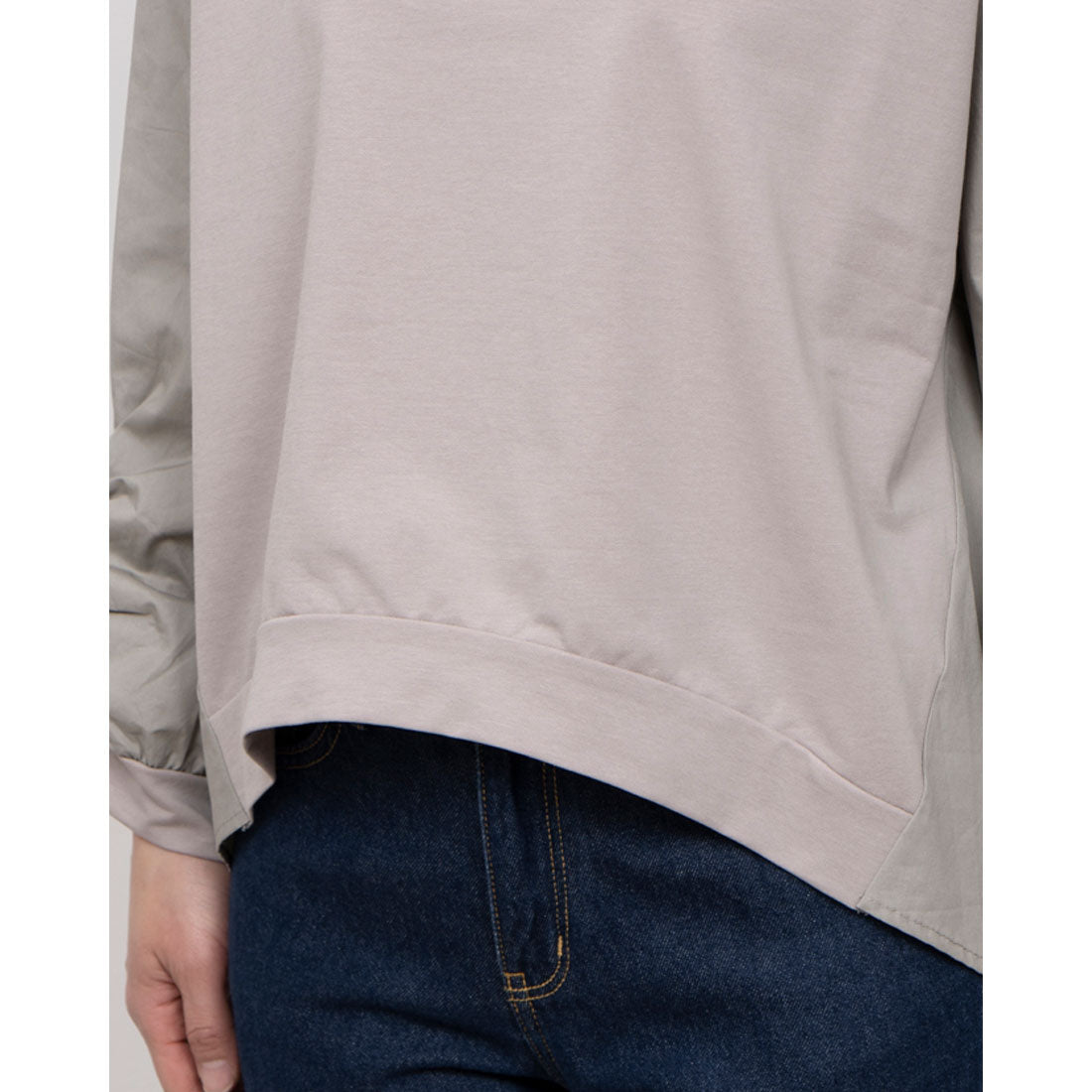 GIPSY BLUE Gathered Docking T-Shirt