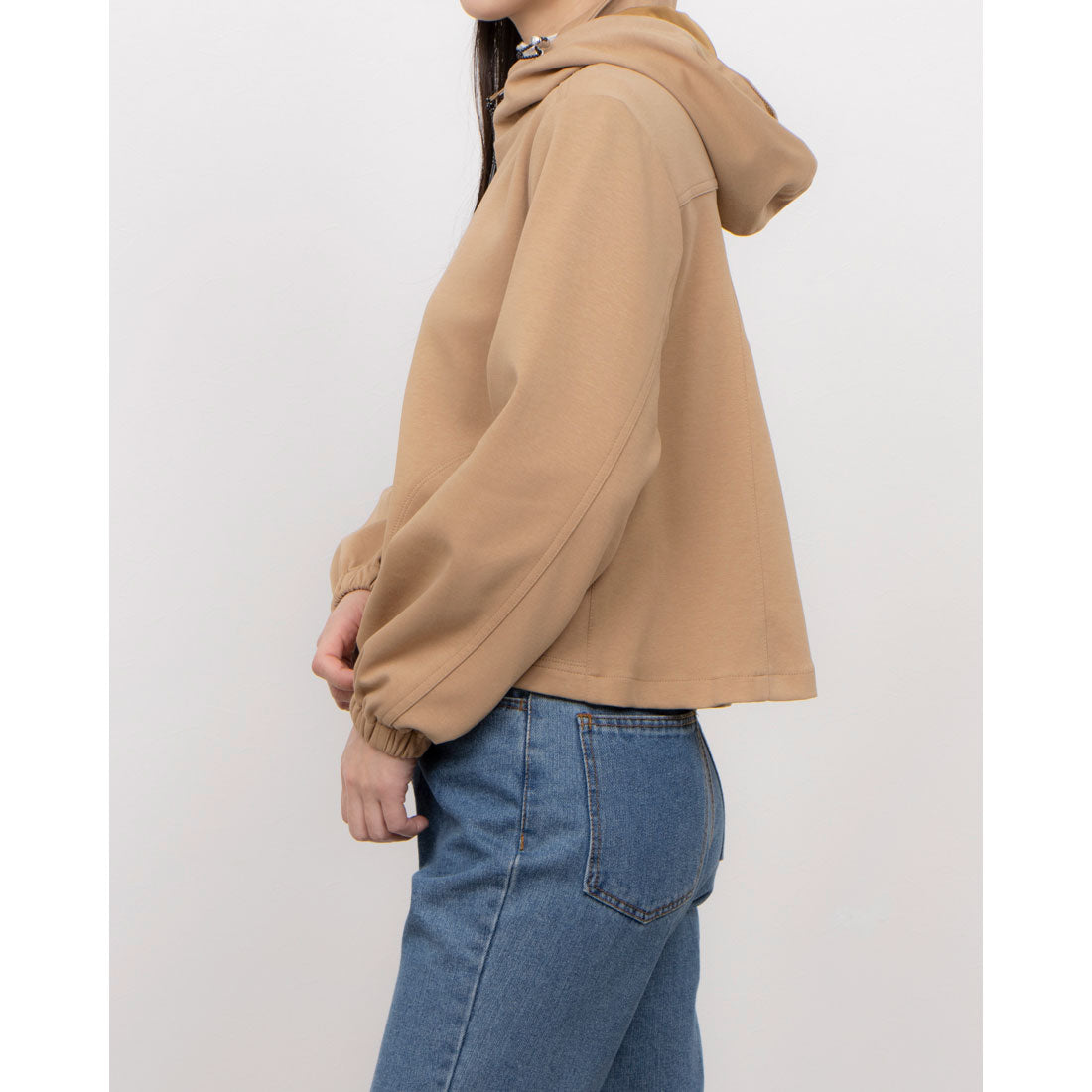 ジプシーブルー GIPSY BLUE バックフレアー切替フードジャケット