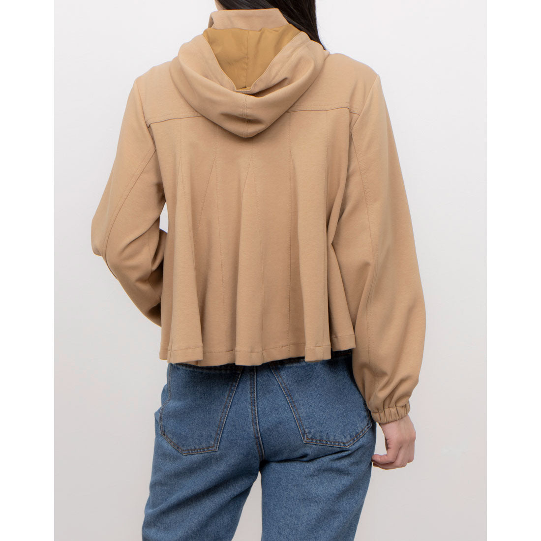 ジプシーブルー GIPSY BLUE バックフレアー切替フードジャケット