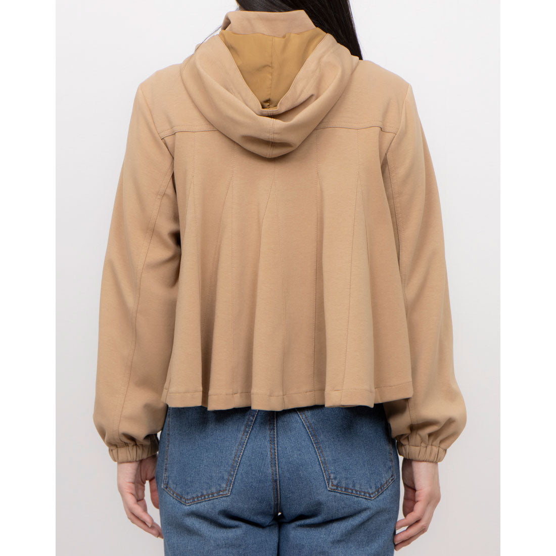 ジプシーブルー GIPSY BLUE バックフレアー切替フードジャケット