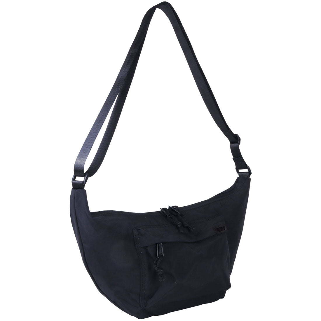 ヘルスニットプロダクト Healthknit Product マット調ナイロン船底ショルダーバッグ （BLK） BLK