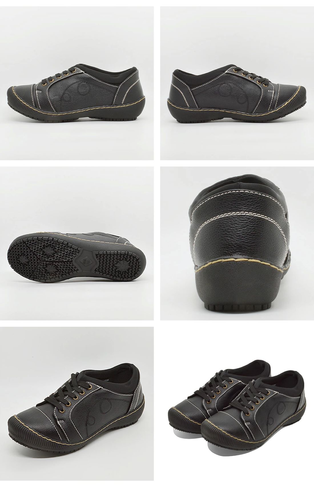 Hashed Coorde Sneakers for Women Comfort Casual Shoes Lace-Up HC4233 Hashed Coorde Wide 3E Antibacterial Odor Resistant Waterproof