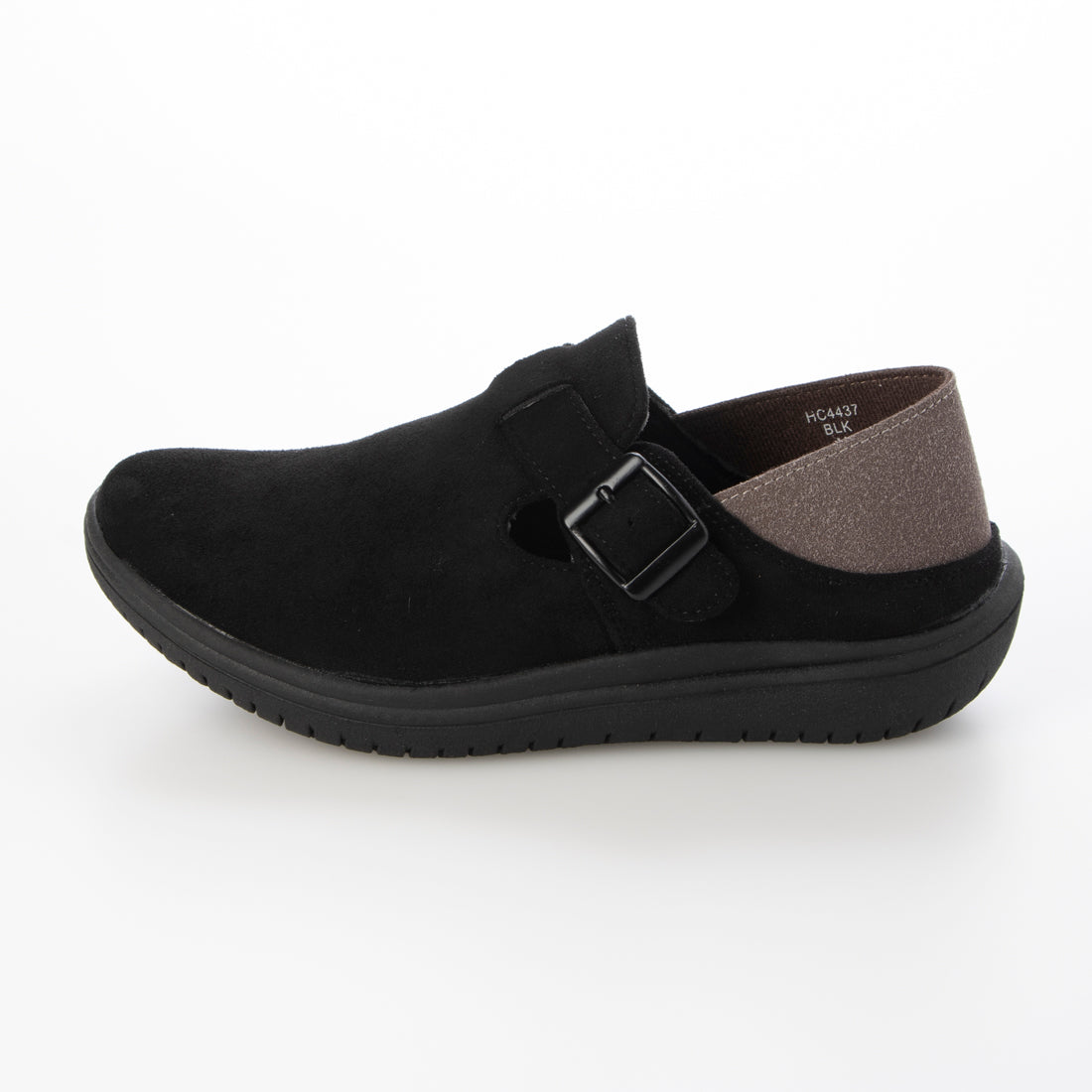 Hashed Coorde Clog Shoes