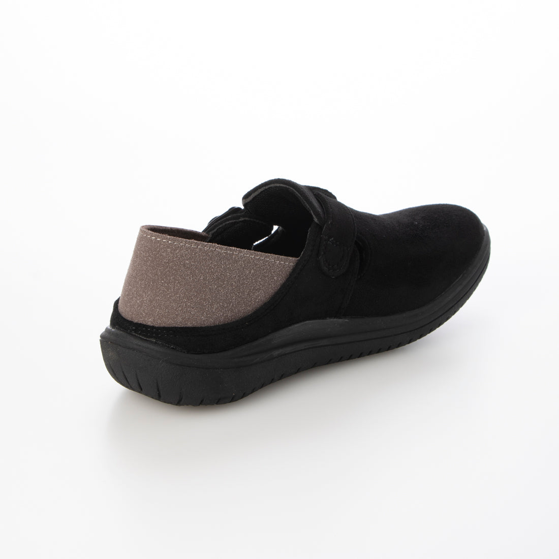 Hashed Coorde Clog Shoes