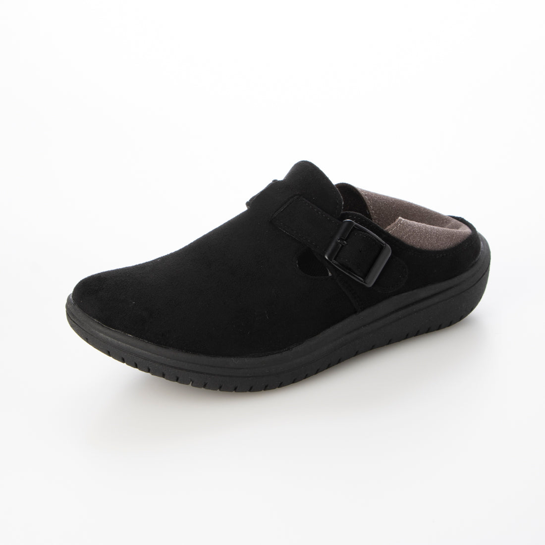 Hashed Coorde Clog Shoes