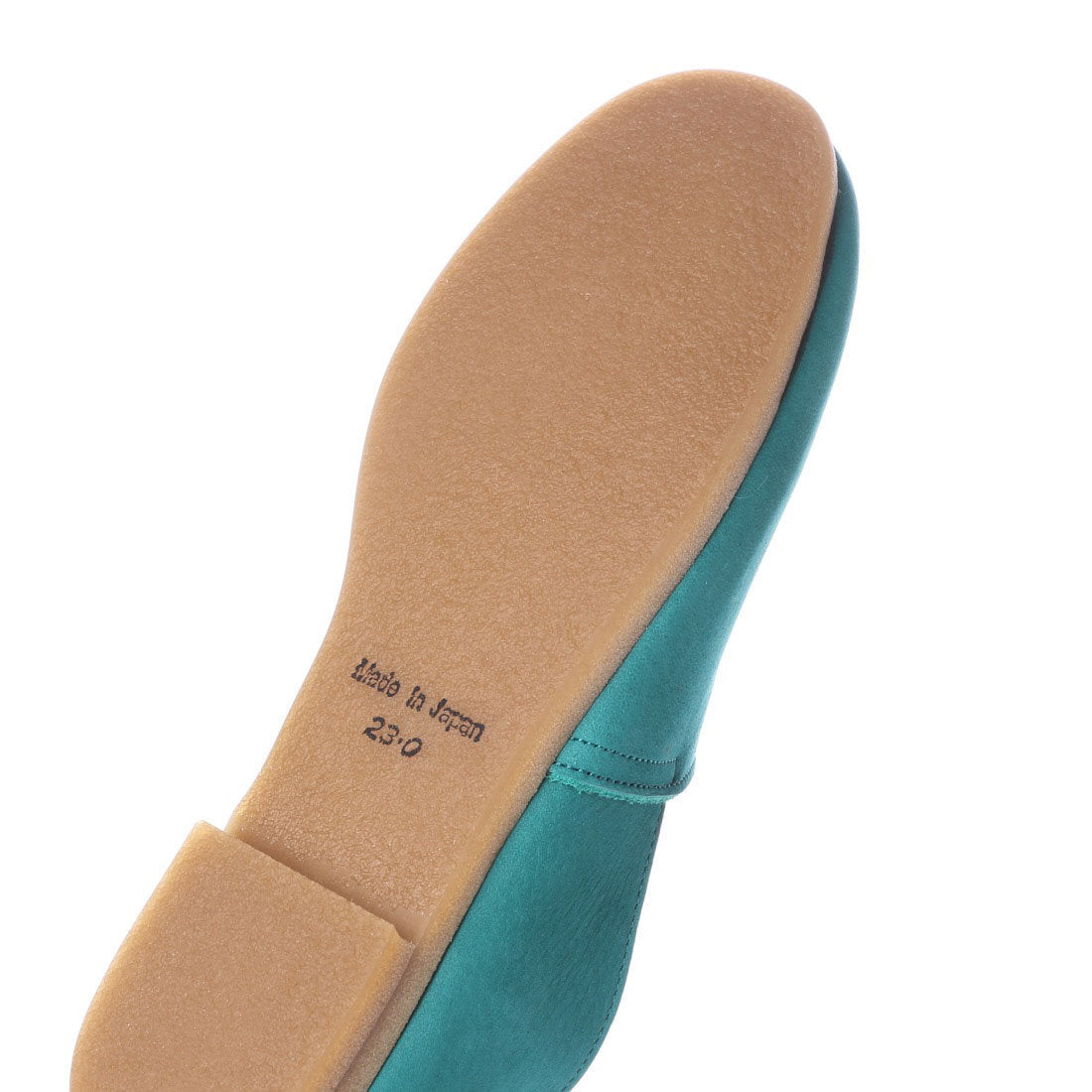 ヒナ デイ グリーン Hina Day Green やわらかレザー本革スリッポン