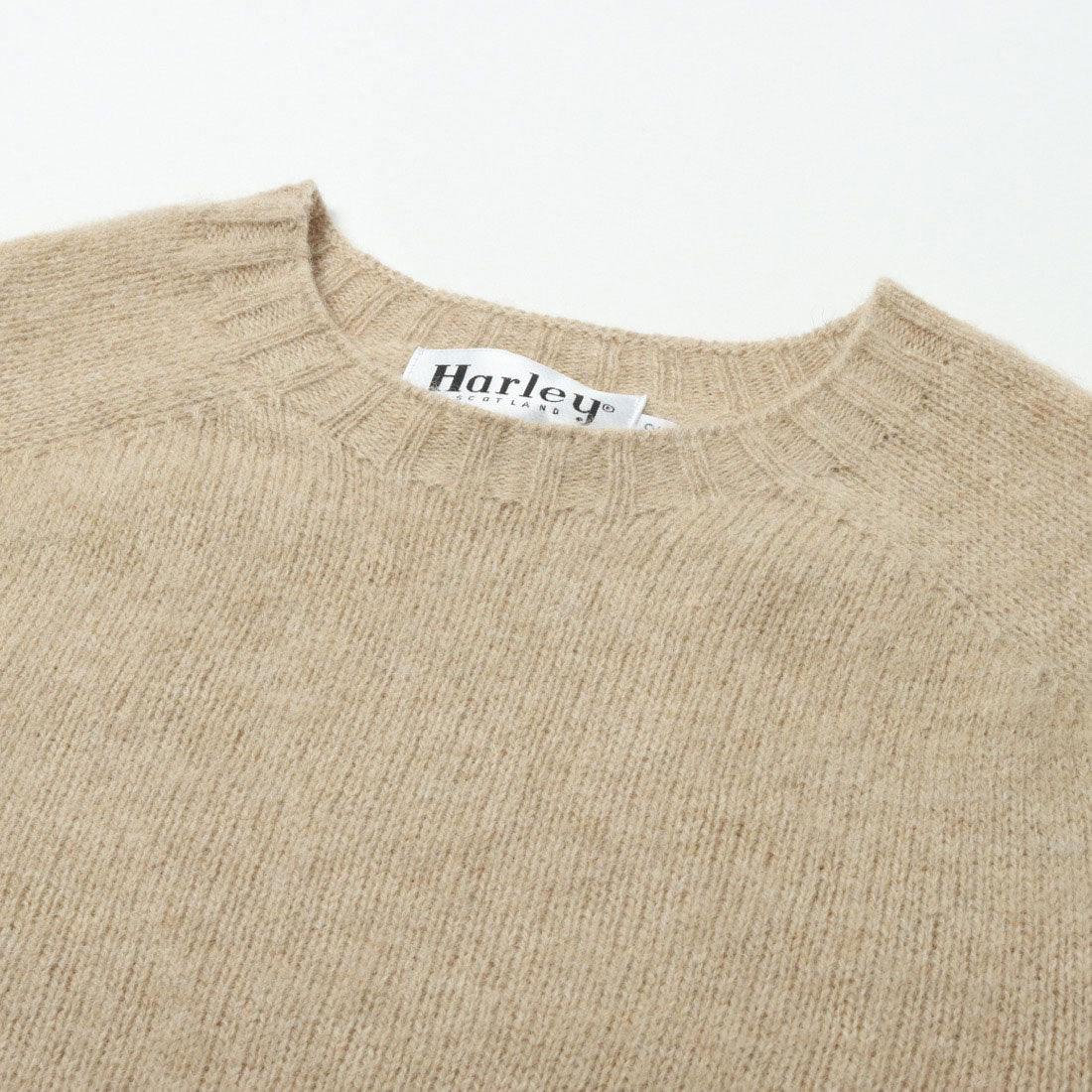 ハーレーオブスコットランド Harley of scotland クルーネック シャギーセーター （VELLUM） VELLUM