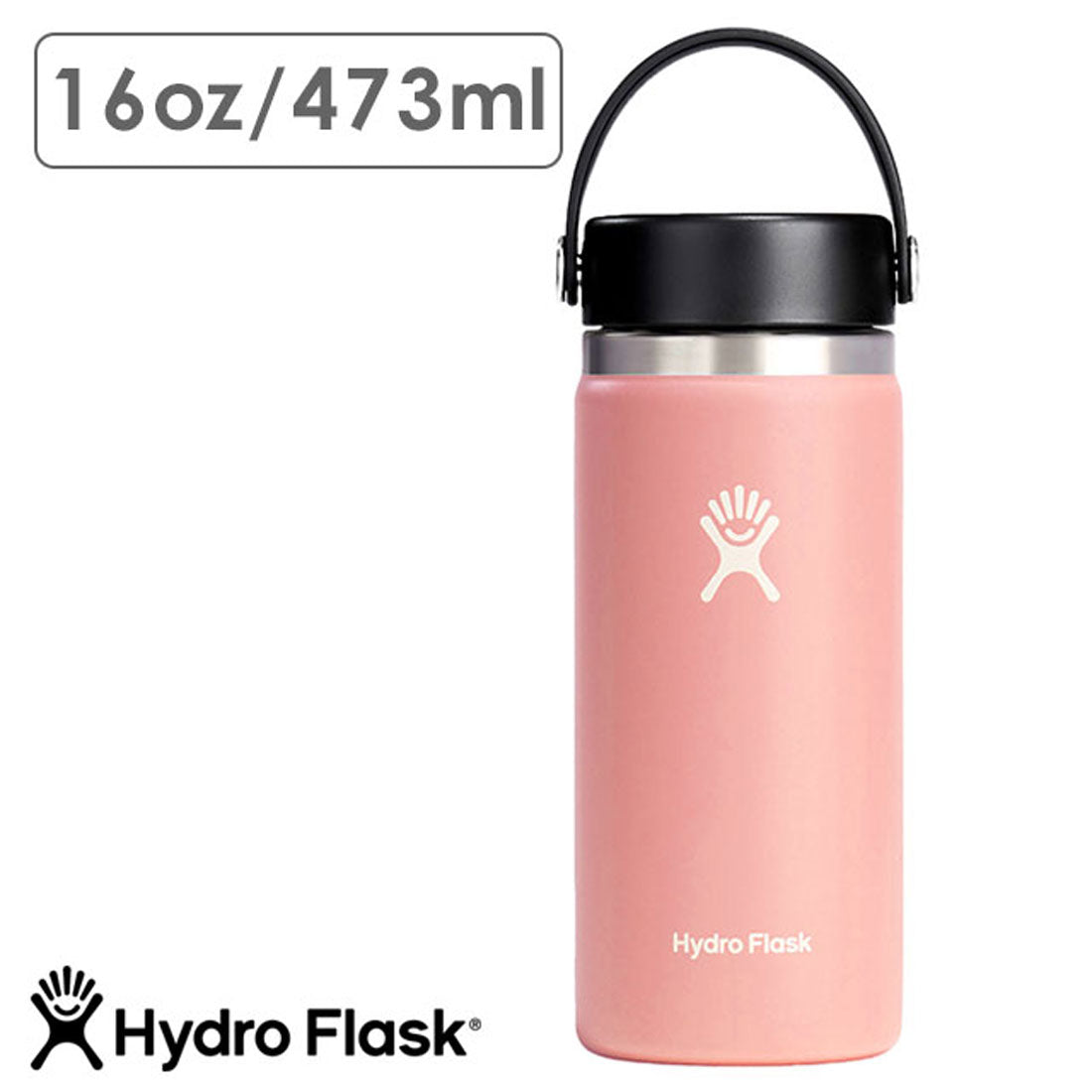 ハイドロフラスク Hydro Flask HYDRATION 16oz WIDE MOUTH Grapefruit [8900150044251]【返品不可商品】 （Grapefruit） Grapefruit