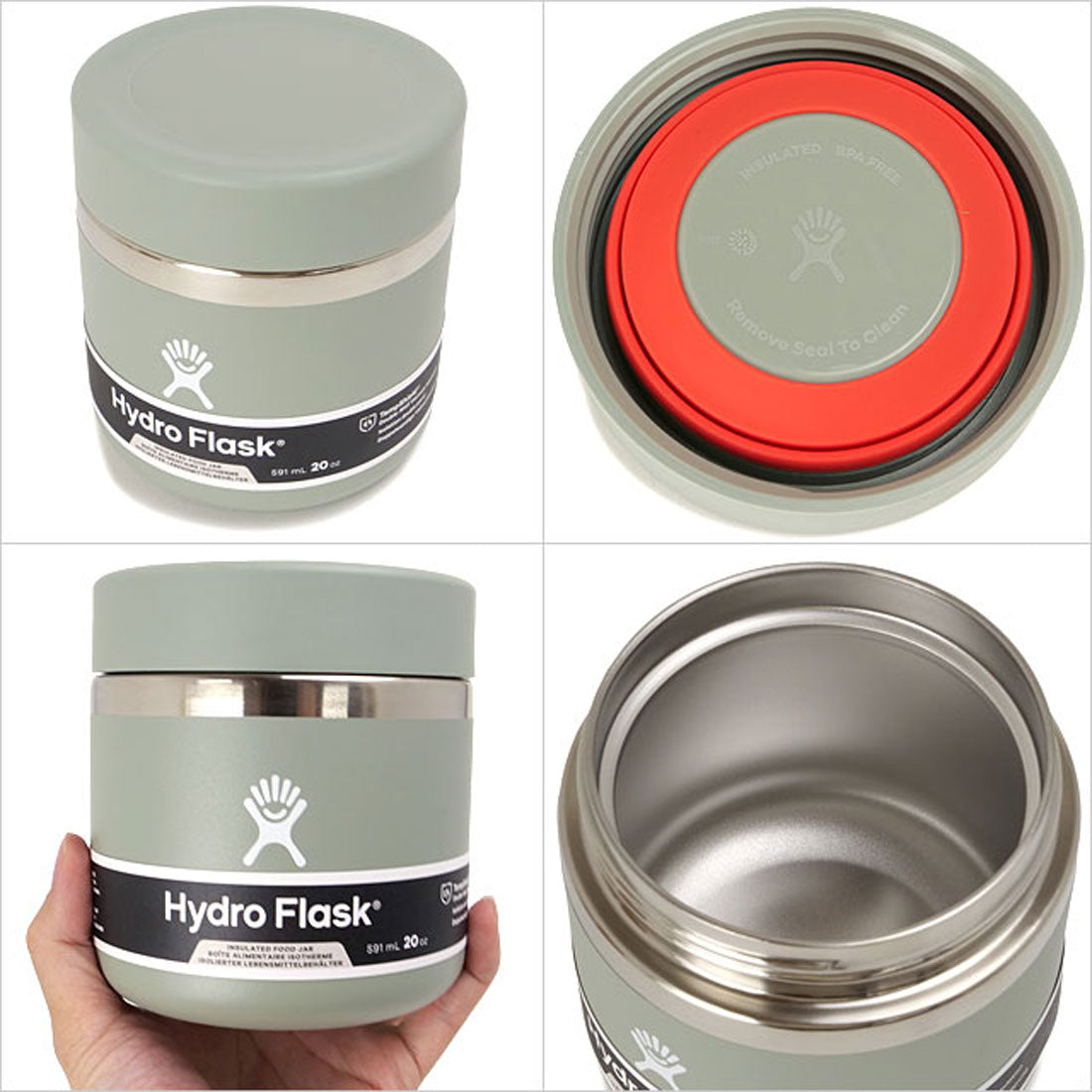 ハイドロフラスク Hydro Flask FOOD 20oz FOOD JAR Agave [8900580126241]【返品不可商品】 （Agave） Agave