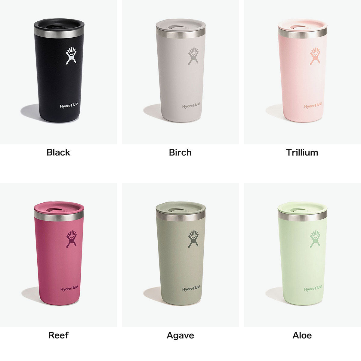 ハイドロフラスク Hydro Flask 正規品生涯保証 タンブラー おしゃれ 蓋付き 12oz 354ml コーヒー かわいい アウトドア 保冷 保温 真空断熱 カップ マグ 12 oz All Around Tumbler 8901160（Agave） Agave
