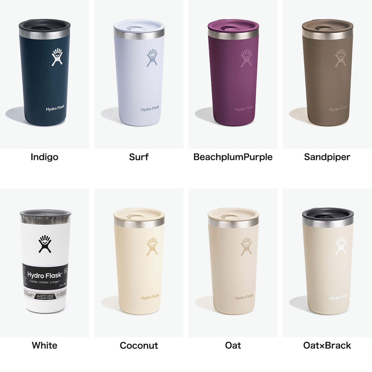 ハイドロフラスク Hydro Flask 正規品生涯保証 タンブラー おしゃれ 蓋付き 12oz 354ml コーヒー かわいい アウトドア 保冷 保温 真空断熱 カップ マグ 12 oz All Around Tumbler 8901160（Agave） Agave