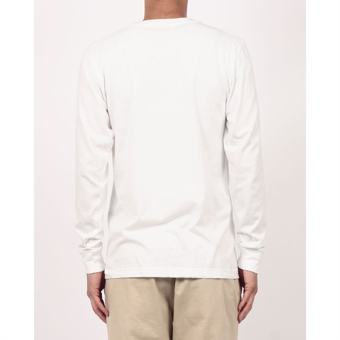 ヘインズ Hanes HANES JAPANFIT クルーネック ロング Tシャツ アソート （ホワイト） ホワイト