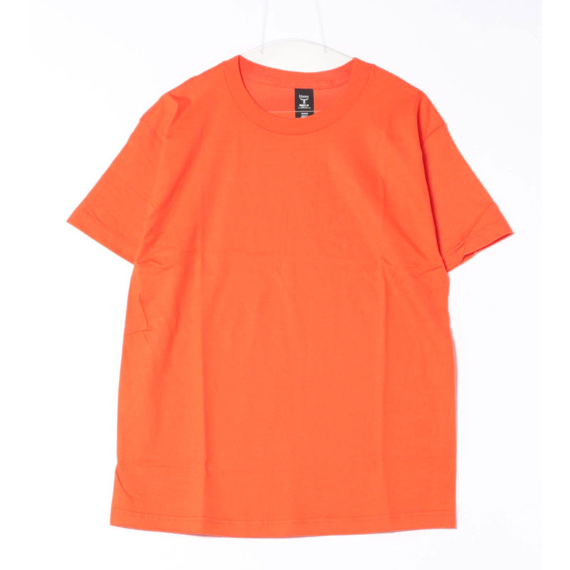 ヘインズ Hanes ビーフィーT BEEFY-T 無地 クルーネック 半袖 Tシャツ ヘビーウェイト 綿100％ コットン トップス メンズ ブランド （10-オレンジ） 10-オレンジ