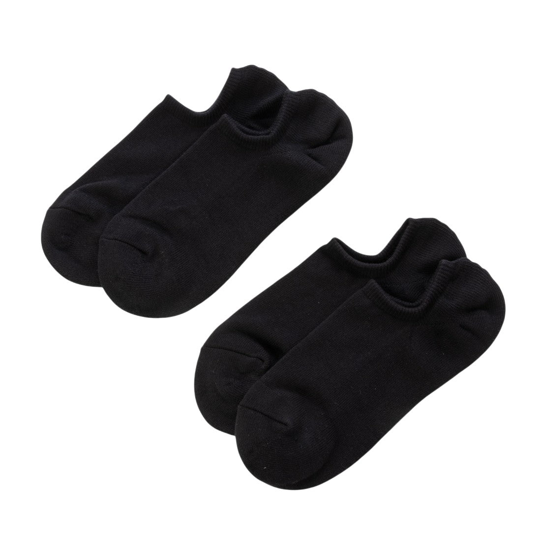 ヘインズ Hanes BEEFY 2P ショートソックス 靴下 2足組 Hanes ヘインズ ベーシック ビーフィー タフ （ブラック） ブラック