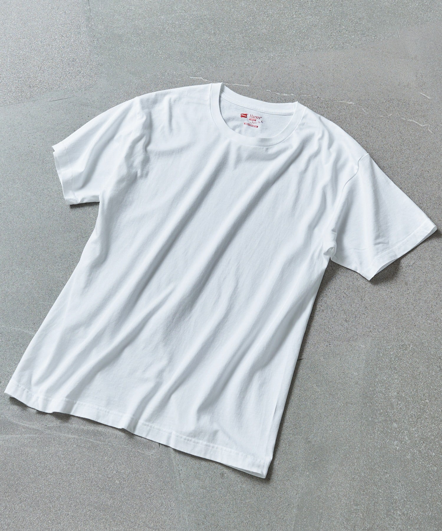 ヘインズ Hanes 日本人規格に落とし込んだ着心地抜群のパックTシャツ！黒と白の2色セット！【Hanes】5.3oz 2P Japan Fit クルーネックTシャツ H5320 （マルチ） マルチ