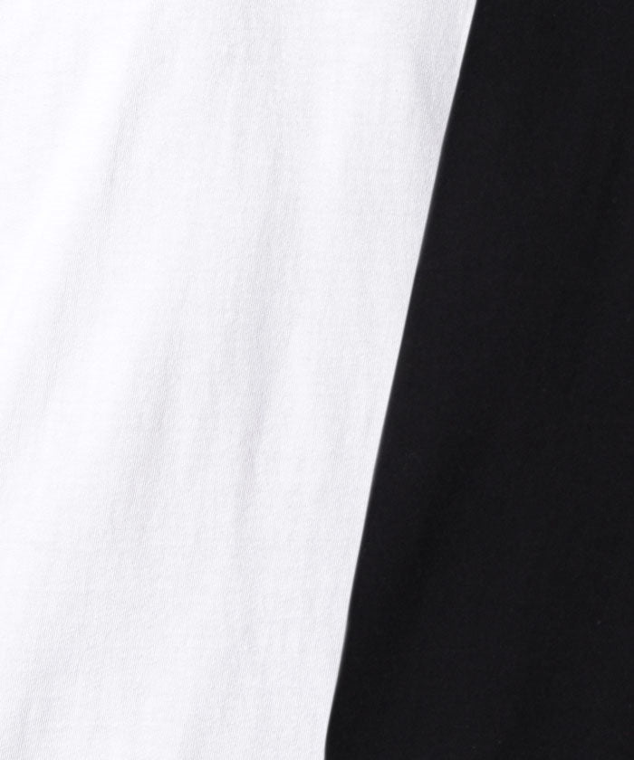 ヘインズ Hanes 日本人規格に落とし込んだ着心地抜群のパックTシャツ！黒と白の2色セット！【Hanes】5.3oz 2P Japan Fit クルーネックTシャツ H5320 （マルチ） マルチ
