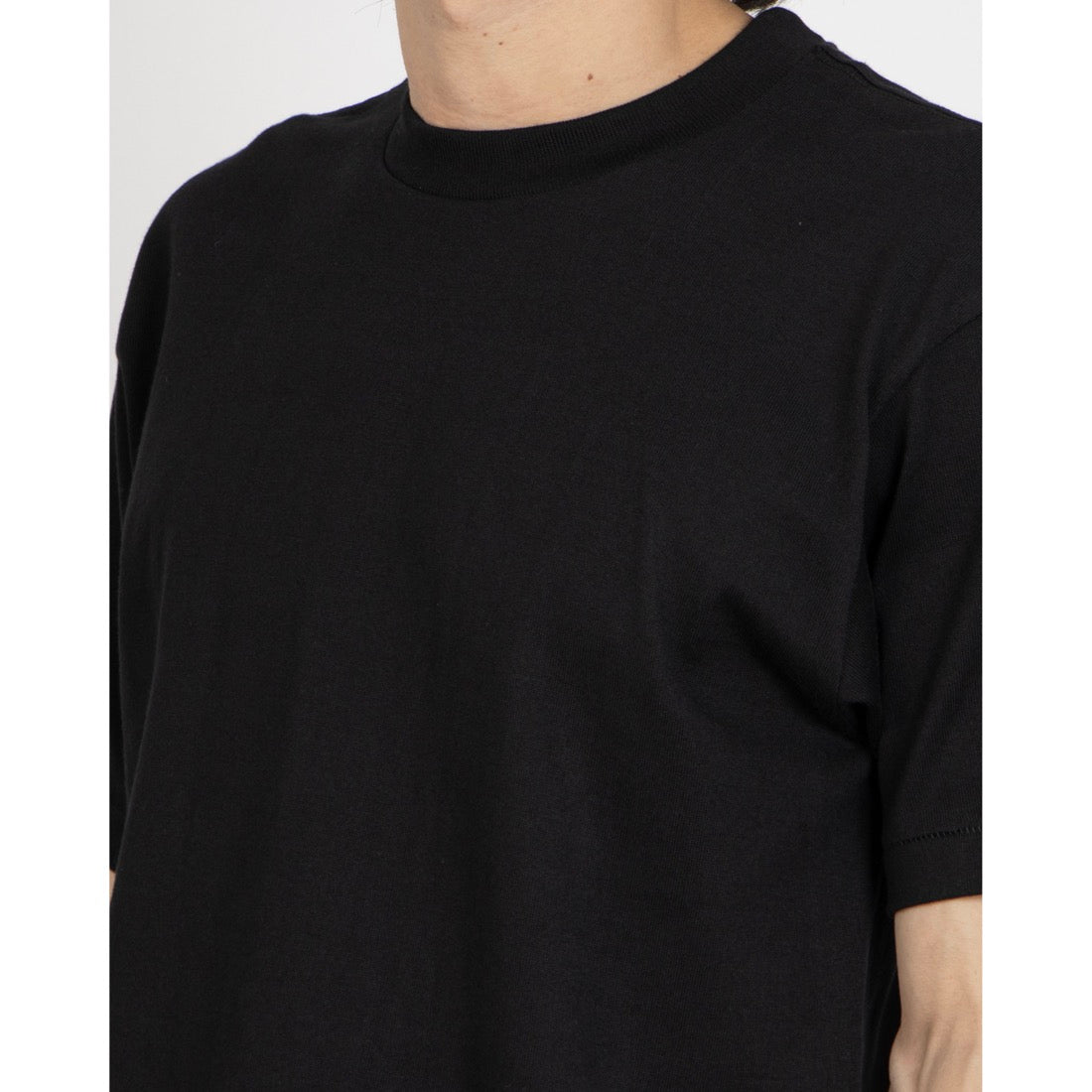 ヘインズ Hanes KURO クルーネックTシャツ HM1-B201 （ブラック） ブラック