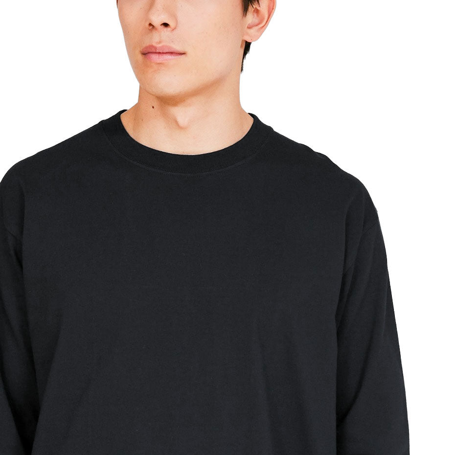 ヘインズ Hanes Tシャツ メンズ レディース 長袖 ロンT 無地 シンプル パックTシャツ 綿100% クルーネック 長袖Tシャツ 厚手 カジュアル BEEFY-T ロングスリーブTシャツ H5186 （ホワイト） ホワイト