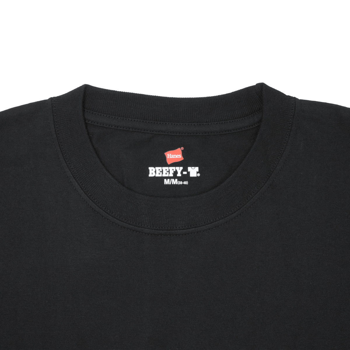 ヘインズ Hanes Tシャツ メンズ レディース 長袖 ロンT 無地 シンプル パックTシャツ 綿100% クルーネック 長袖Tシャツ 厚手 カジュアル BEEFY-T ロングスリーブTシャツ H5186 （ホワイト） ホワイト