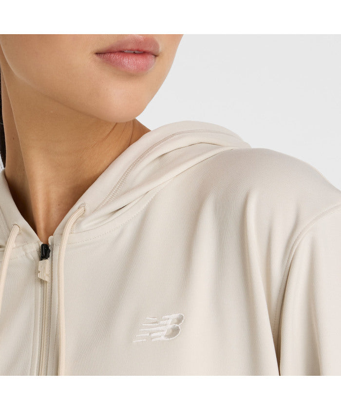ヘインズ Hanes ニューバランス New Balance ライトフレンチテリーフルジップジャケット  AWJ51504 （LIN リネン） LIN リネン