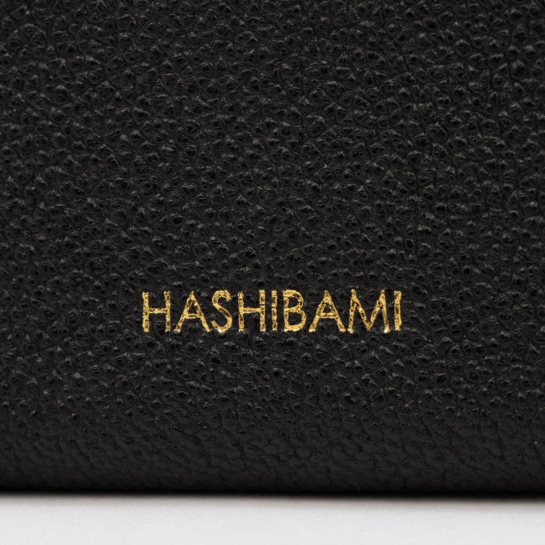 ハシバミ HASHIBAMI レザーリボン 3つ折り財布 （ブラック） ブラック