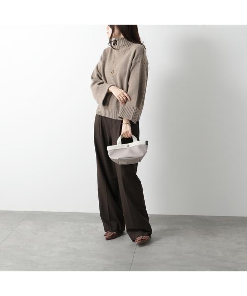 エルベシャプリエ Herve Chapelier HERVE CHAPELIER ミニトート 701GP 舟型トート S （1502/ARTIC-IVOIRE） 1502/ARTIC-IVOIRE