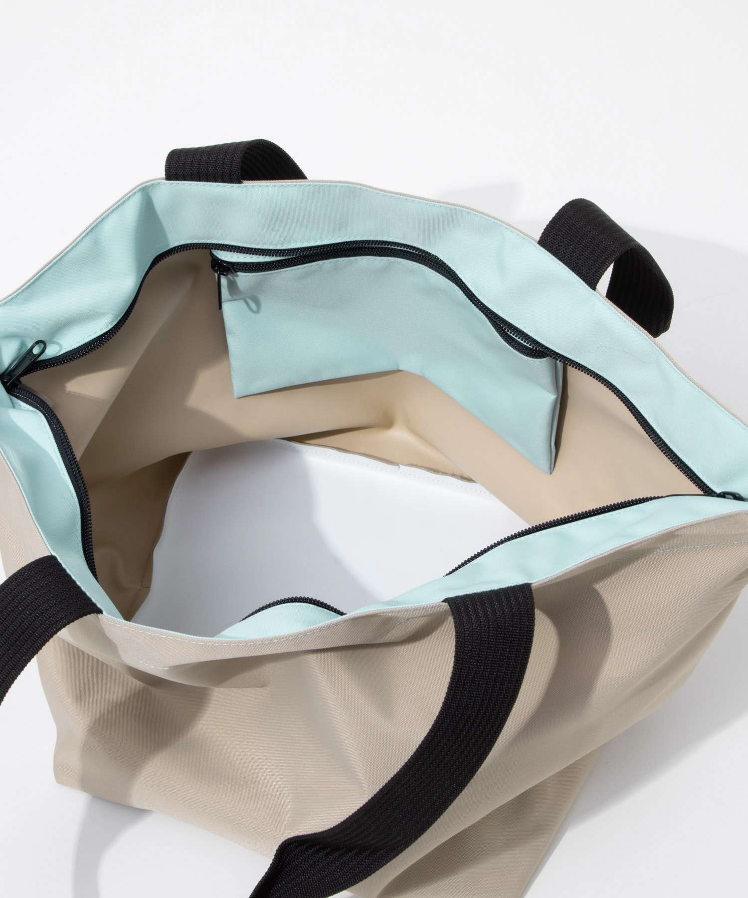 エルベシャプリエ Herve Chapelier エルベシャプリエ Herve Chapelier Shopping bag square bottom ナイロン舟型ショルダー Lサイズ 925N トートバッグ レディース バッグ （ARTIC-PAILLE/1531） ARTIC-PAILLE/1531