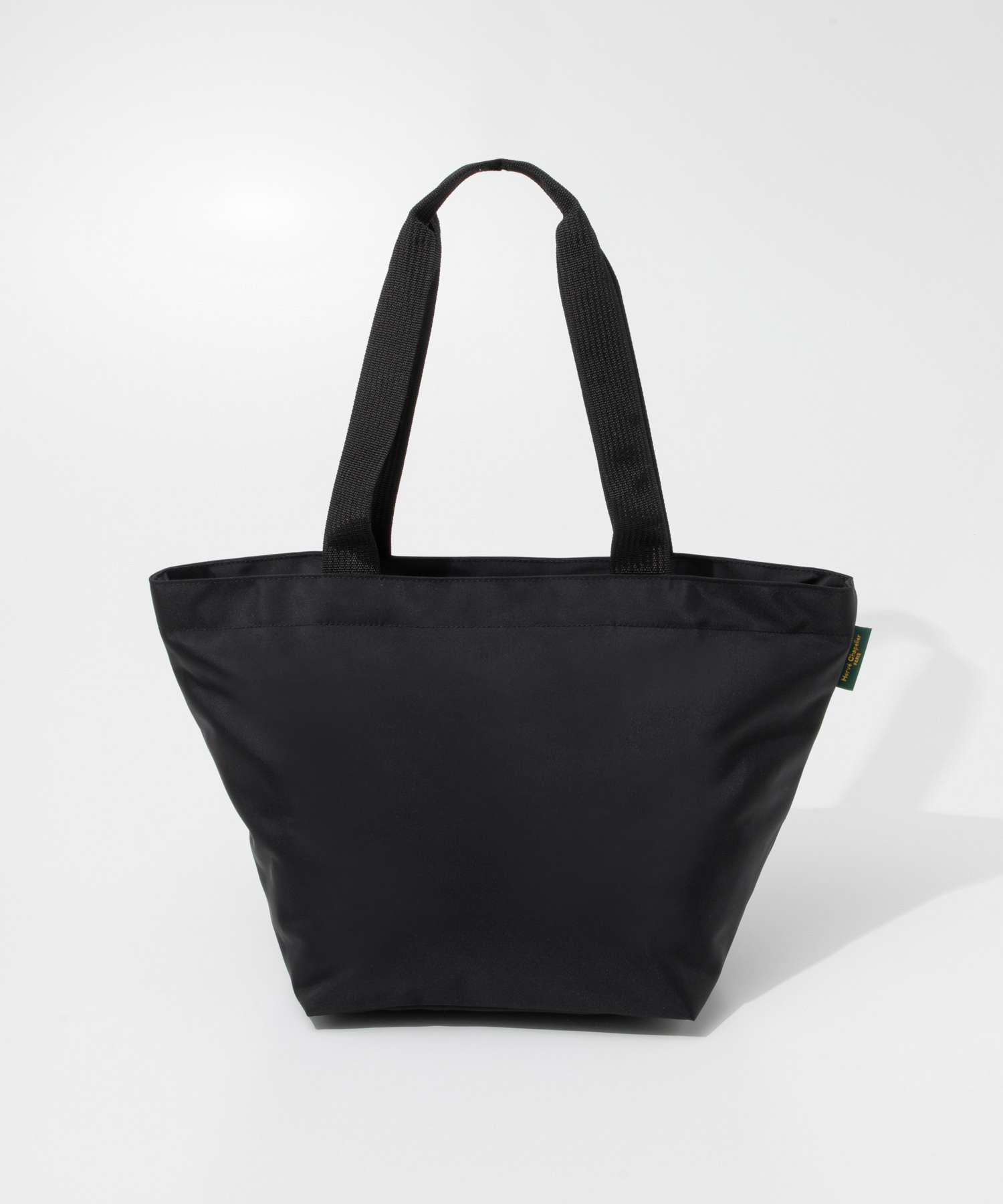 エルベシャプリエ Herve Chapelier エルベシャプリエ Herve Chapelier Shopping bag square bottom ナイロン舟型ショルダー Lサイズ 925N トートバッグ レディース バッグ （NOIR-NOIR/0909） NOIR-NOIR/0909