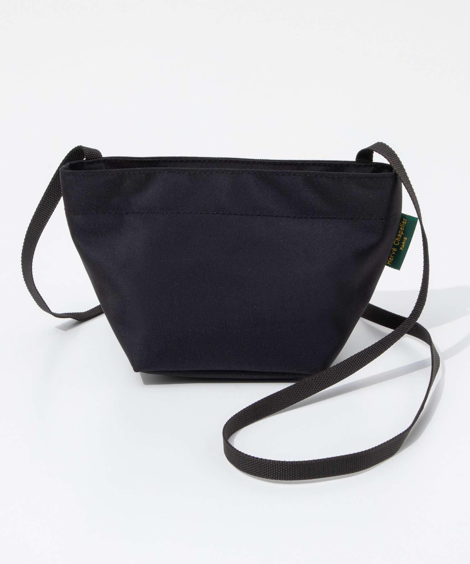 エルベシャプリエ Herve Chapelier エルベシャプリエ Herve Chapelier Mini tote square bottom ナイロン舟型ショルダーバッグ XSサイズ 1927N ショルダーバッグ レディース バッグ （NOIR/09） NOIR/09