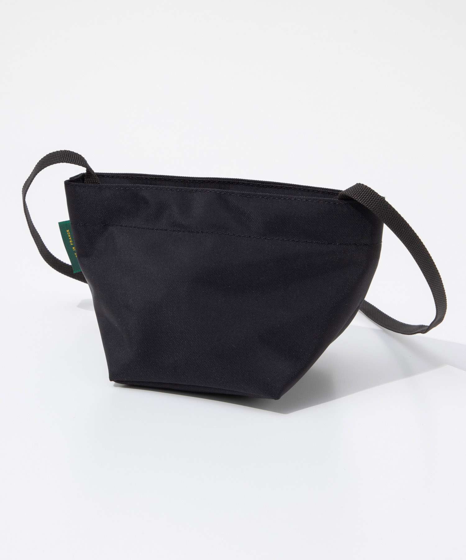 エルベシャプリエ Herve Chapelier エルベシャプリエ Herve Chapelier Mini tote square bottom ナイロン舟型ショルダーバッグ XSサイズ 1927N ショルダーバッグ レディース バッグ （NOIR/09） NOIR/09