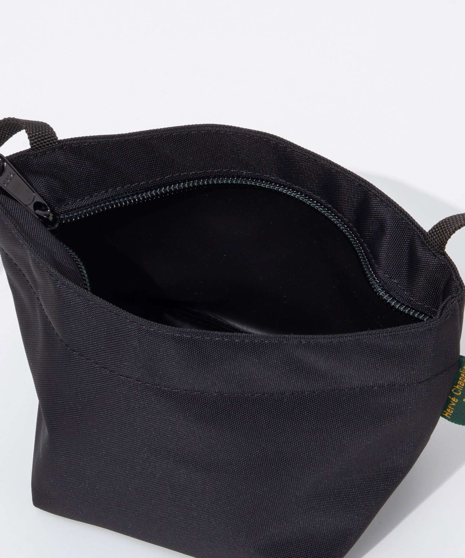 エルベシャプリエ Herve Chapelier エルベシャプリエ Herve Chapelier Mini tote square bottom ナイロン舟型ショルダーバッグ XSサイズ 1927N ショルダーバッグ レディース バッグ （NOIR/09） NOIR/09