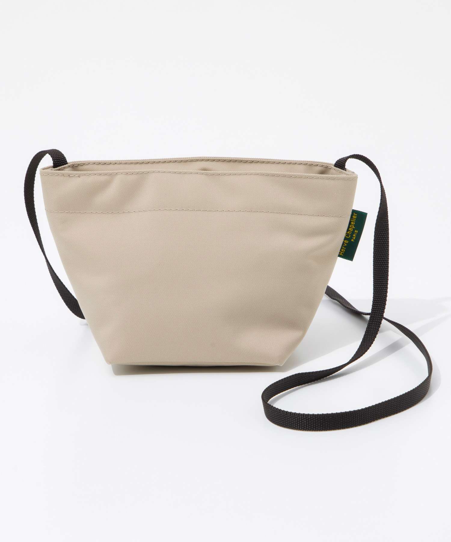 エルベシャプリエ Herve Chapelier エルベシャプリエ Herve Chapelier Mini tote square bottom ナイロン舟型ショルダーバッグ XSサイズ 1927N ショルダーバッグ レディース バッグ （NOIR/09） NOIR/09
