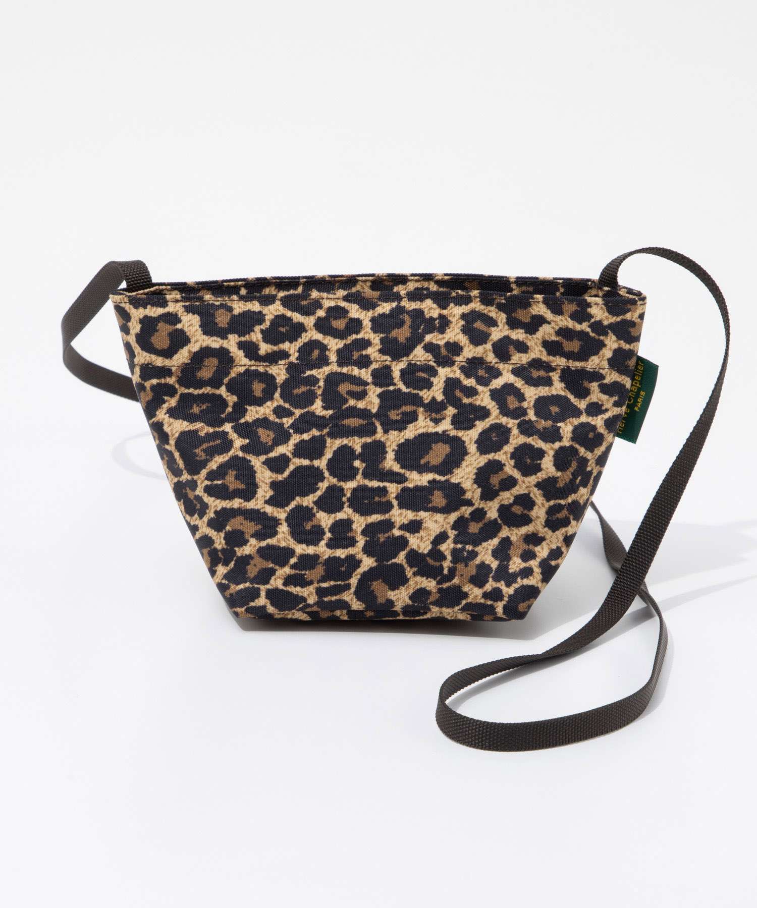 エルベシャプリエ Herve Chapelier エルベシャプリエ Herve Chapelier Mini tote square bottom ナイロン舟型ショルダーバッグ XSサイズ 1927F ショルダーバッグ レディース バッグ （PANTHERE TAUPE-NOIR/F1209） PANTHERE TAUPE-NOIR/F1209