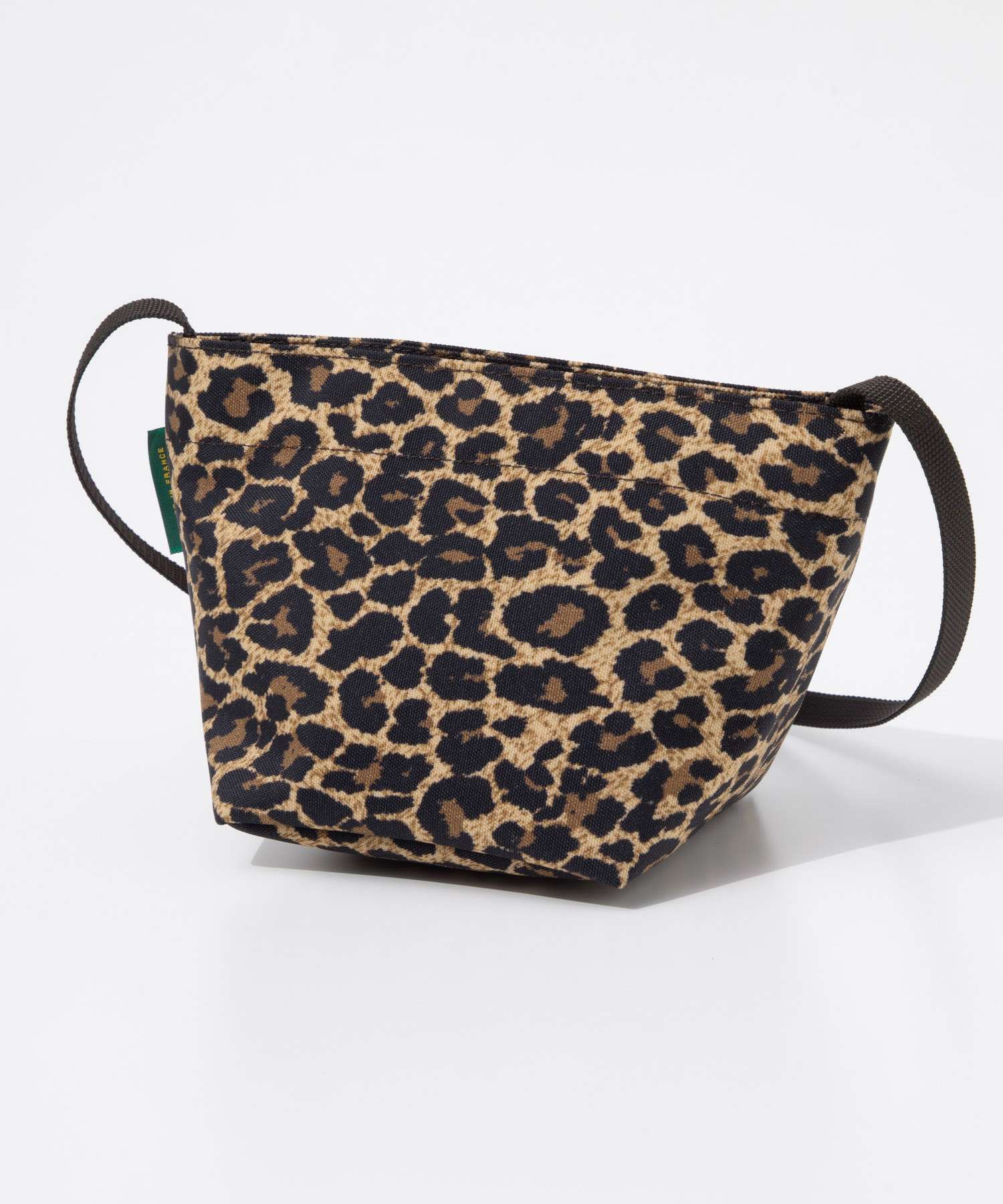 エルベシャプリエ Herve Chapelier エルベシャプリエ Herve Chapelier Mini tote square bottom ナイロン舟型ショルダーバッグ XSサイズ 1927F ショルダーバッグ レディース バッグ （PANTHERE TAUPE-NOIR/F1209） PANTHERE TAUPE-NOIR/F1209