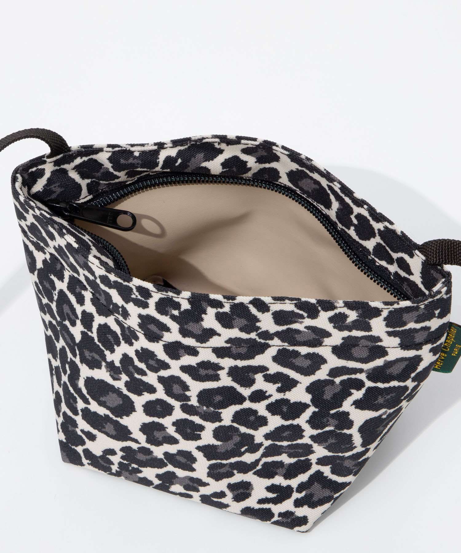 エルベシャプリエ Herve Chapelier エルベシャプリエ Herve Chapelier Mini tote square bottom ナイロン舟型ショルダーバッグ XSサイズ 1927F ショルダーバッグ レディース バッグ （PANTHERE TAUPE-NOIR/F1209） PANTHERE TAUPE-NOIR/F1209