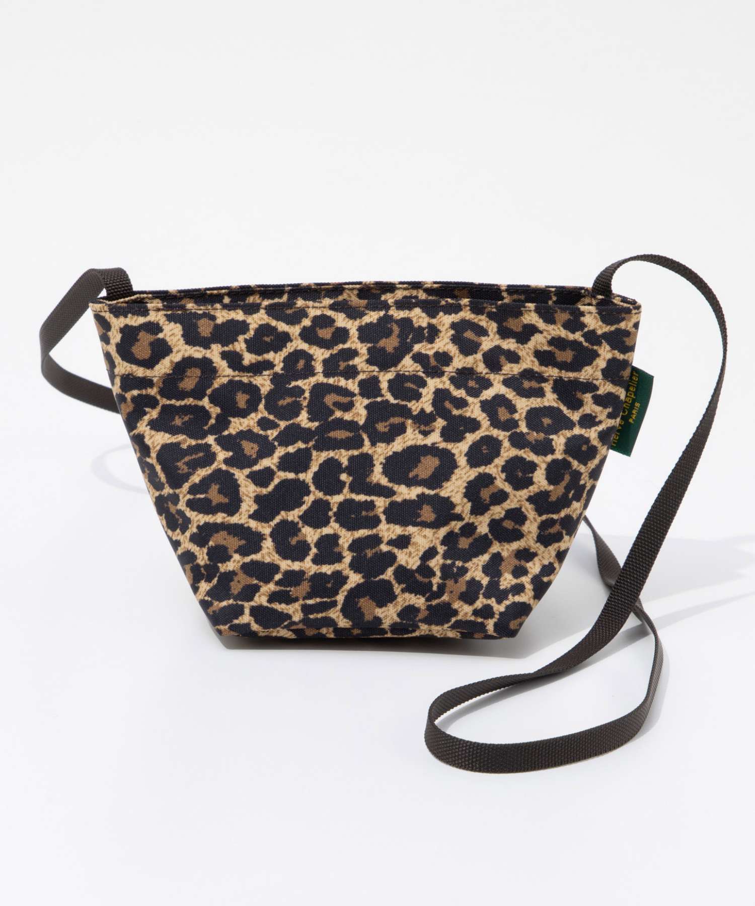 エルベシャプリエ Herve Chapelier エルベシャプリエ Herve Chapelier Mini tote square bottom ナイロン舟型ショルダーバッグ XSサイズ 1927F ショルダーバッグ レディース バッグ （PANTHERE TAUPE-NOIR/F1209） PANTHERE TAUPE-NOIR/F1209