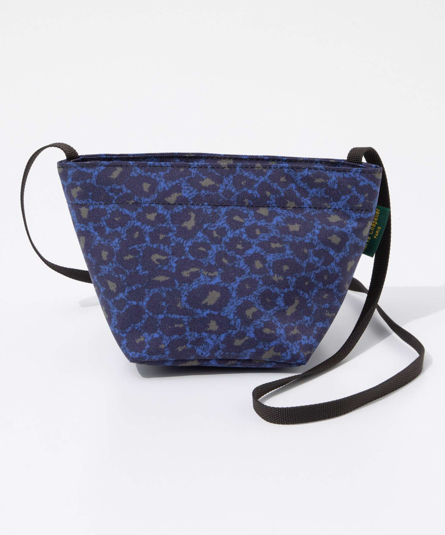 エルベシャプリエ Herve Chapelier エルベシャプリエ Herve Chapelier Mini tote square bottom ナイロン舟型ショルダーバッグ XSサイズ 1927F ショルダーバッグ レディース バッグ （PANTHERE BLEUE-NOIR/F3209） PANTHERE BLEUE-NOIR/F3209