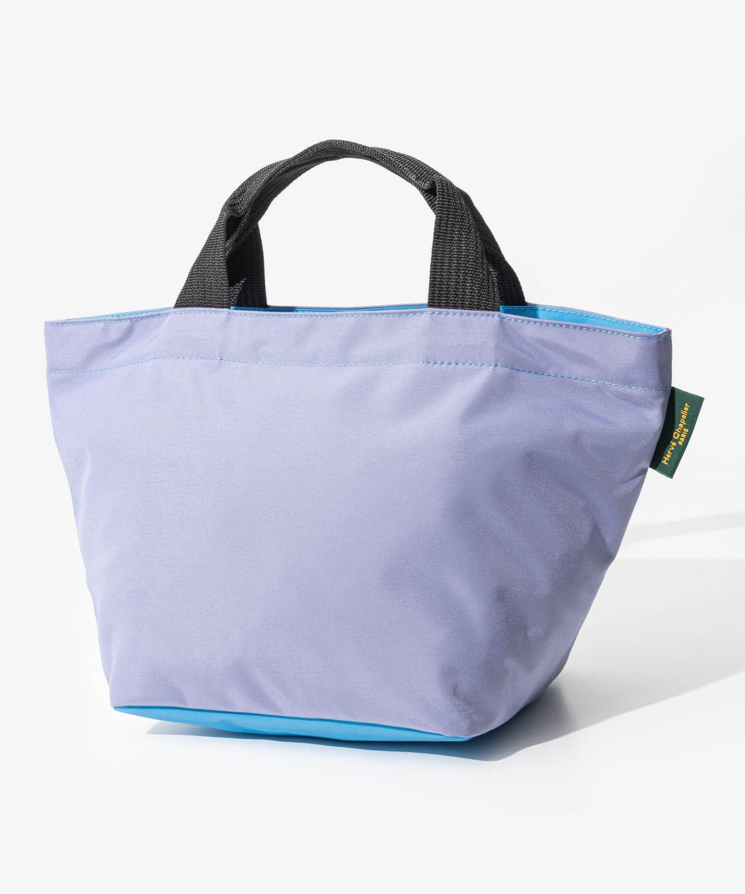 エルベシャプリエ Herve Chapelier 1027N トートバッグ レディース バッグ ミディアム スクエアベース Mサイズ （バレーヌ×ブラン） バレーヌ×ブラン