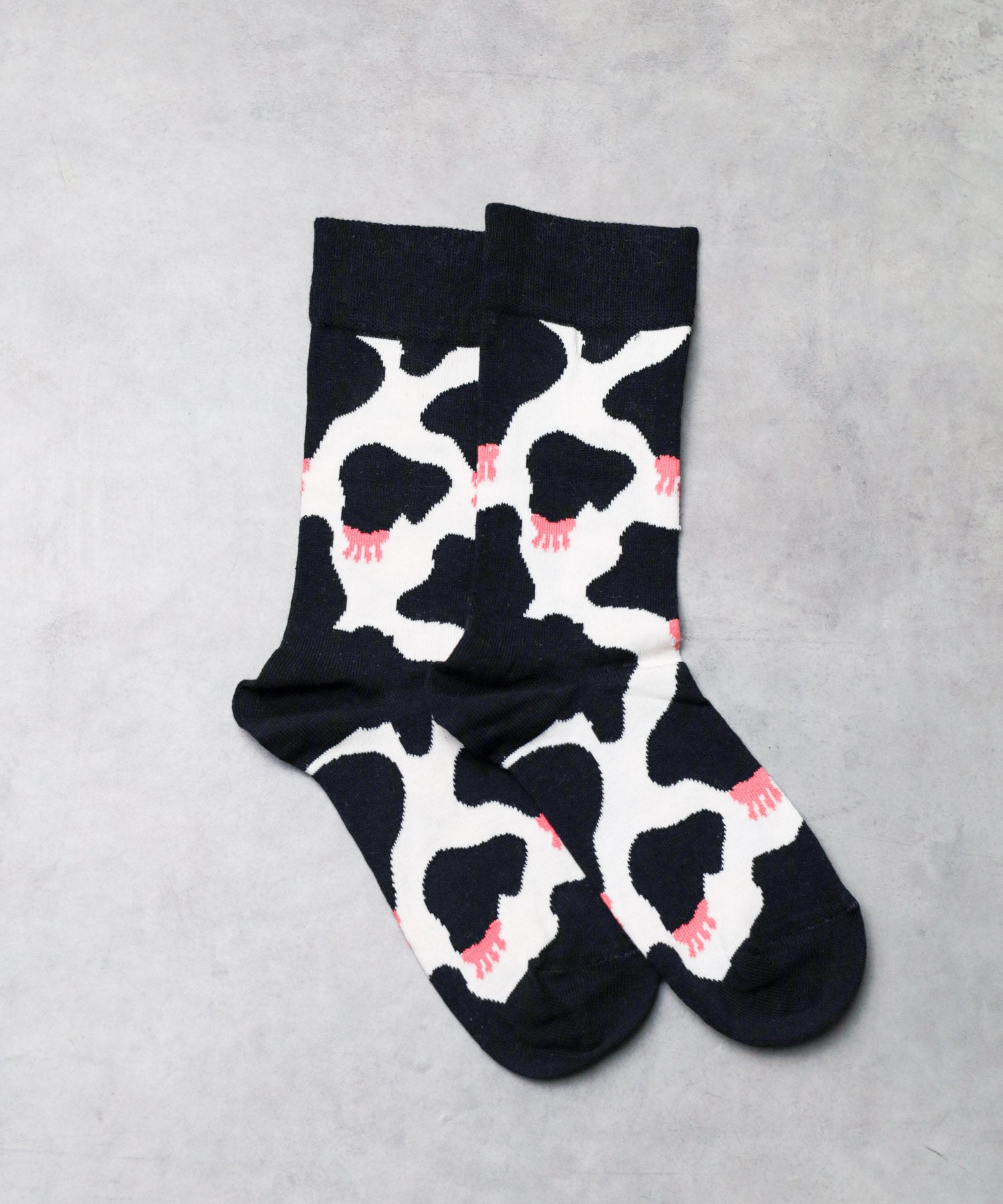 ハッピーソックス Happy Socks 【HAPPY SOCKS】キャッチーデザインソックス （ブラック） ブラック